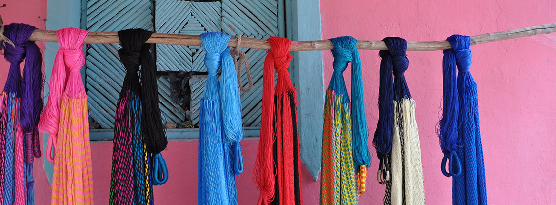 Foulards colorés mexicains - Voyage solidaire Mexique