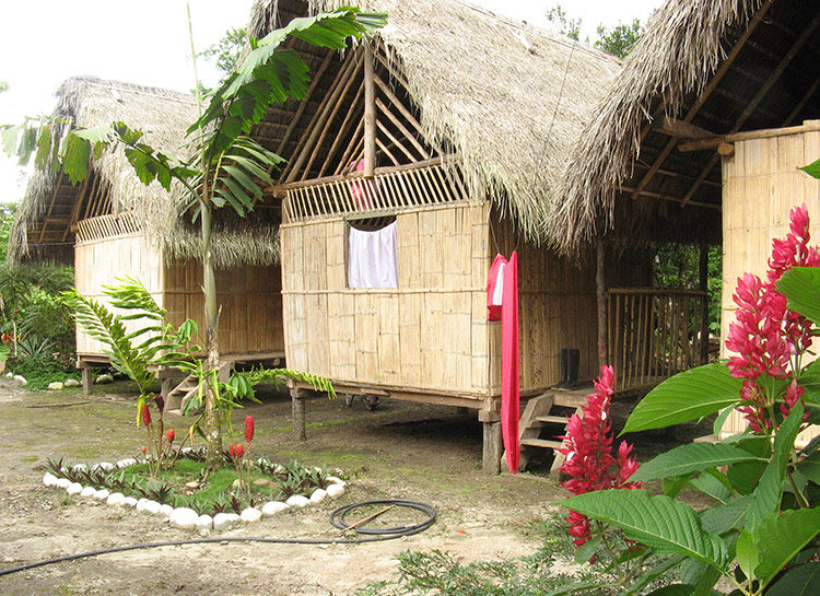 Maison traditionnelle équatorienne